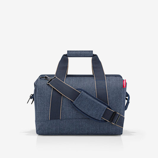 allrounder M herringbone dark blue allrounder M Reisenthel