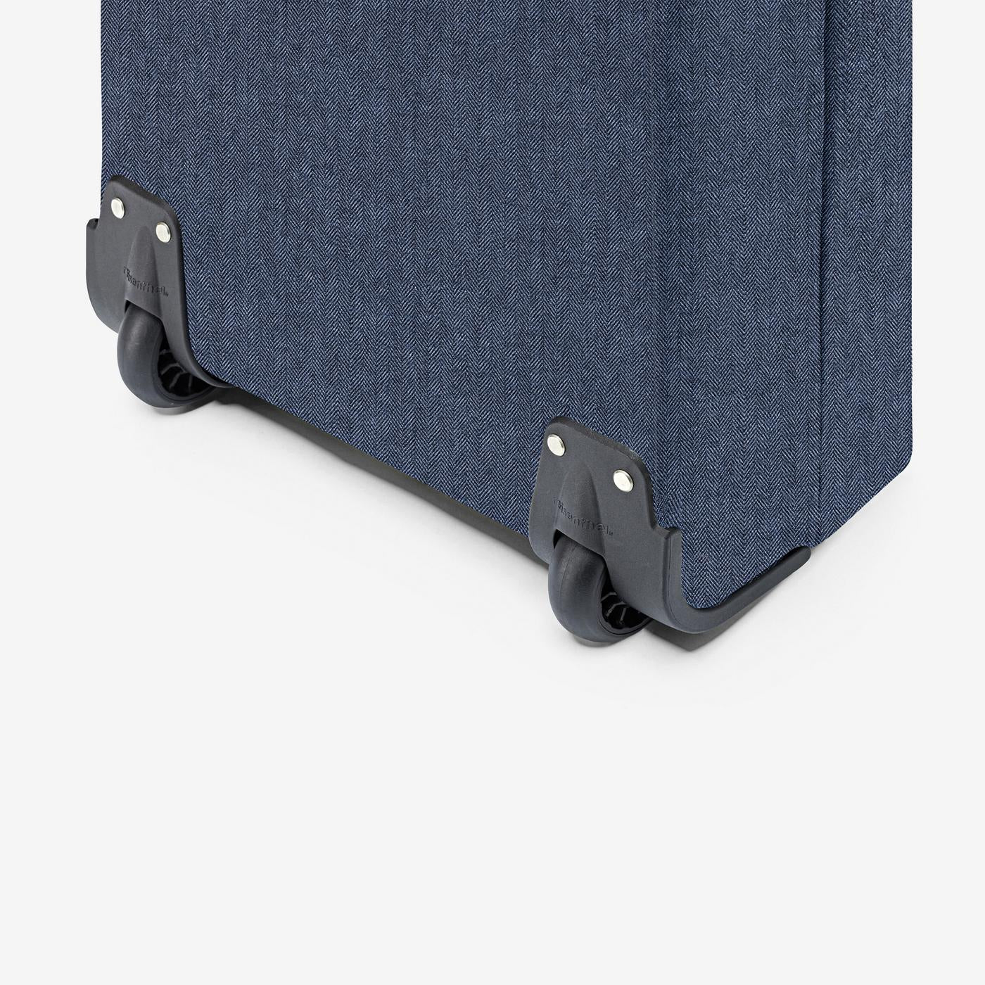 trolley M herringbone dark blue trolley M Reisenthel