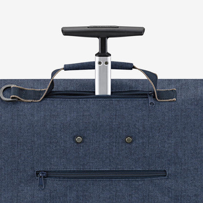 trolley M herringbone dark blue trolley M Reisenthel
