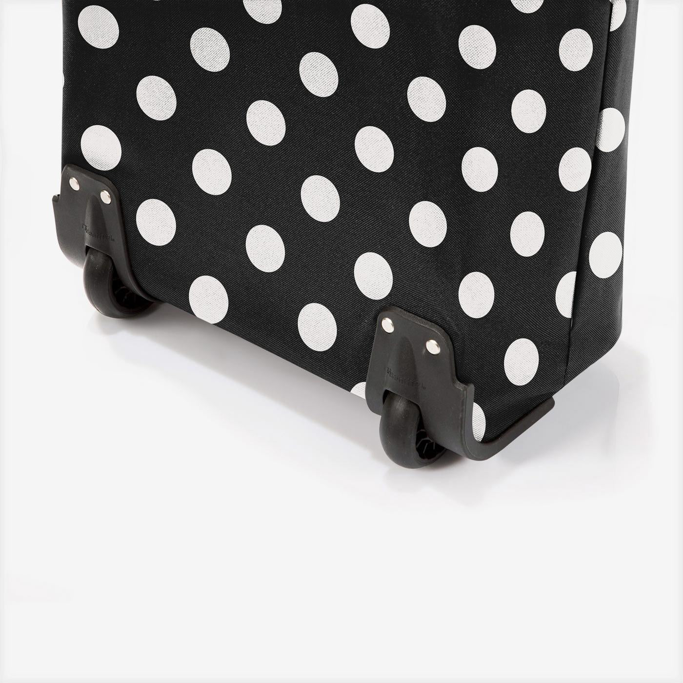 trolley M frame dots white trolley M Reisenthel