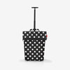 trolley M frame dots white trolley M Reisenthel