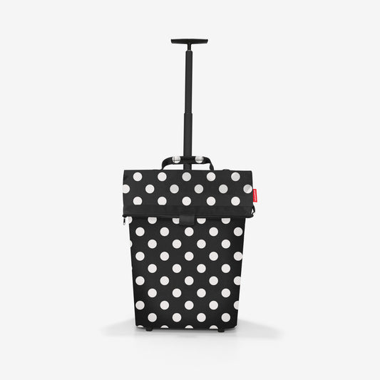 trolley M frame dots white trolley M Reisenthel