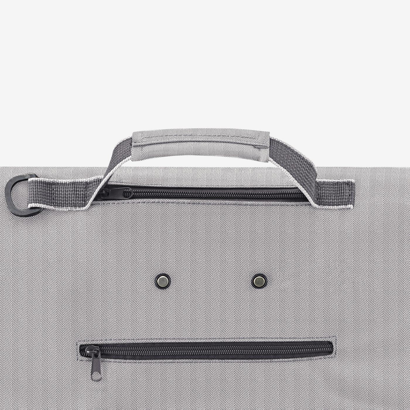 trolley M herringbone grey trolley M Reisenthel