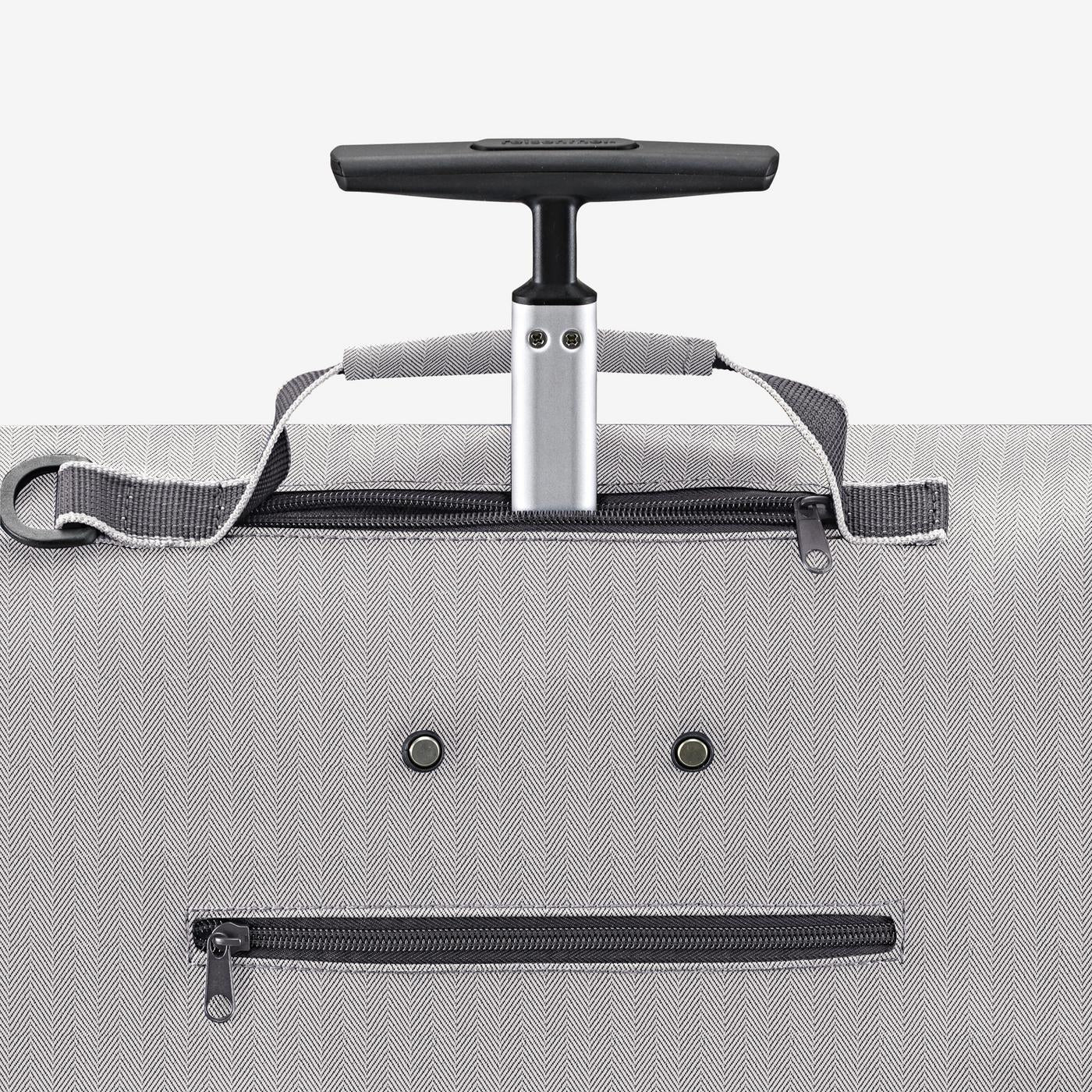 trolley M herringbone grey trolley M Reisenthel