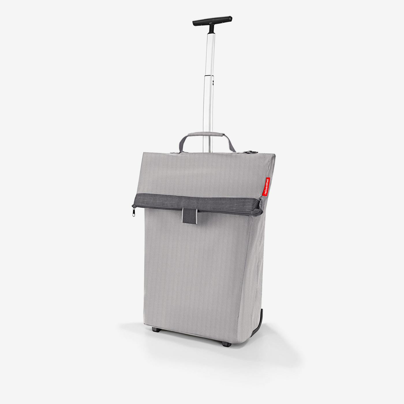 trolley M herringbone grey trolley M Reisenthel