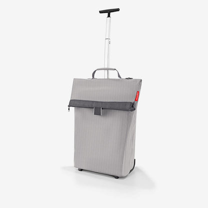 trolley M herringbone grey trolley M Reisenthel