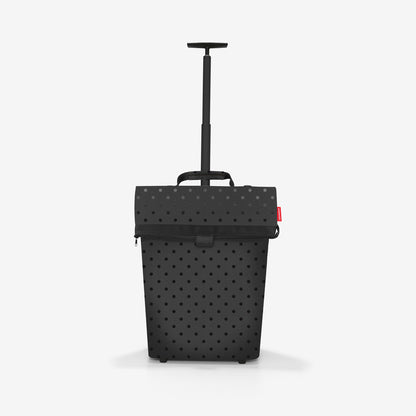 trolley M frame glossy dots black trolley M Reisenthel