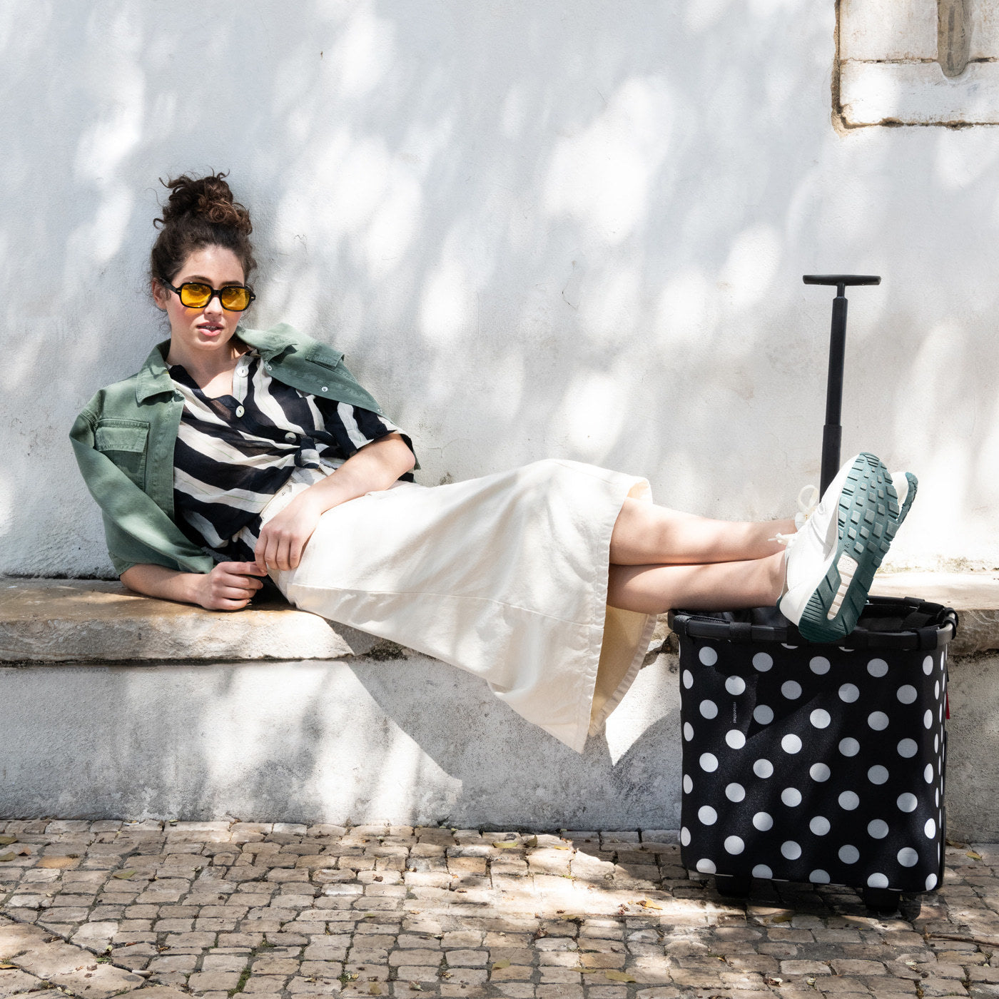 carrycruiser frame dots white carrycruiser Reisenthel