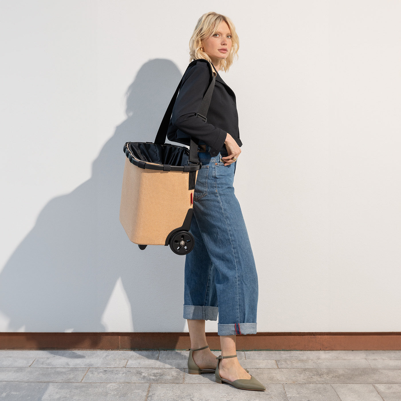 carrycruiser frame raffia black carrycruiser Reisenthel