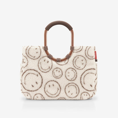 loopshopper L smiley® teddy chocolate loopshopper L Reisenthel