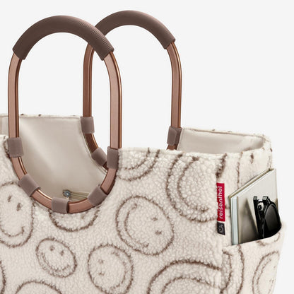 loopshopper L smiley® teddy chocolate loopshopper L Reisenthel