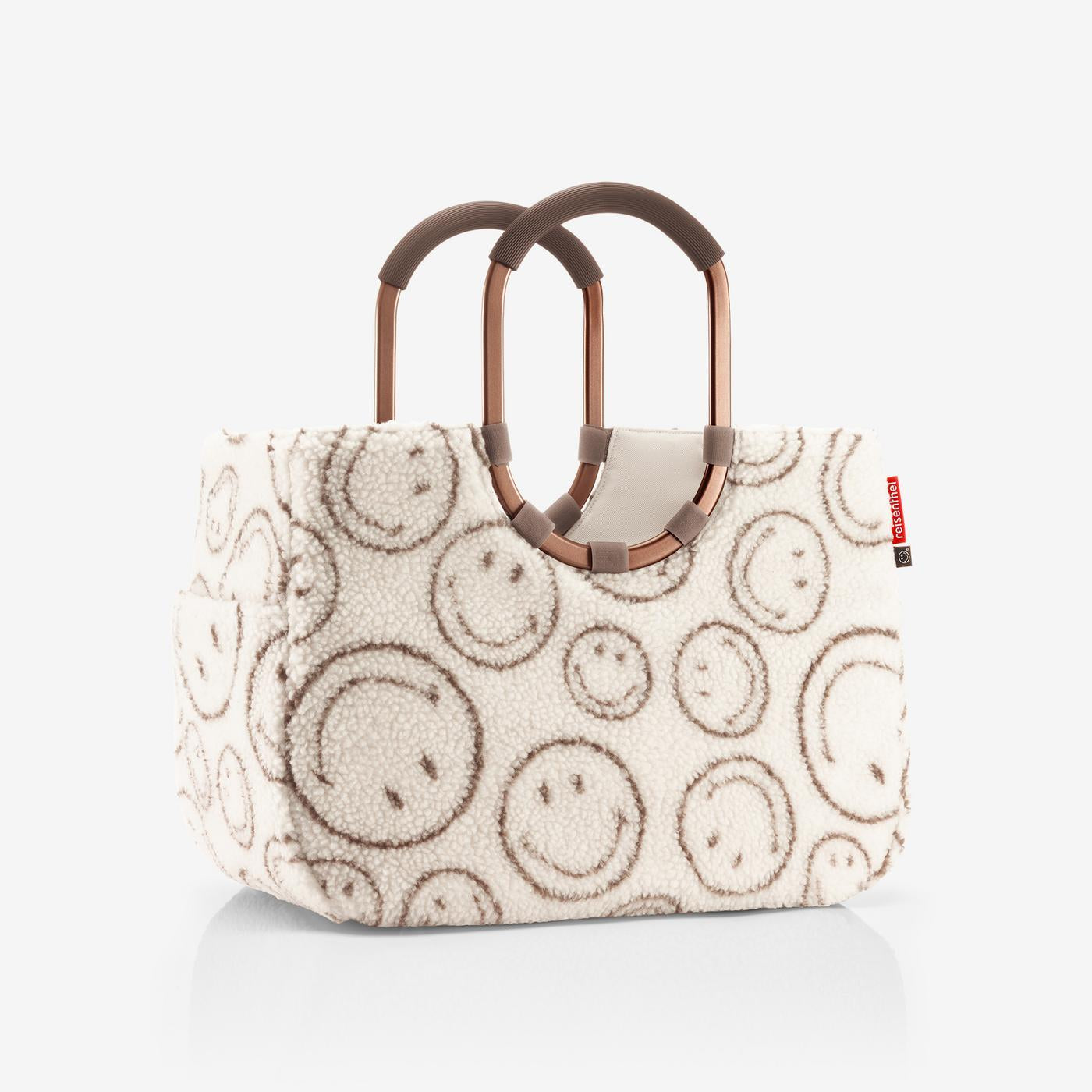 loopshopper L smiley® teddy chocolate loopshopper L Reisenthel