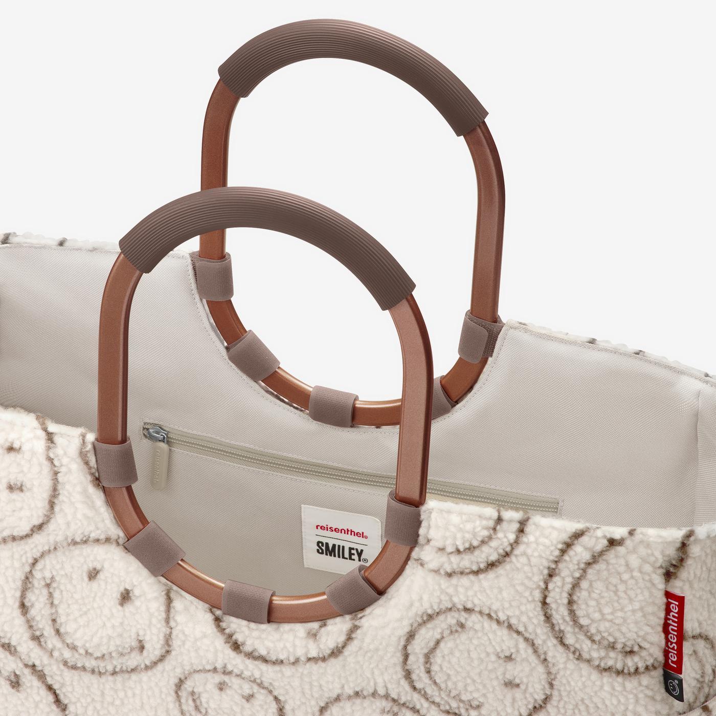 loopshopper L smiley® teddy chocolate loopshopper L Reisenthel