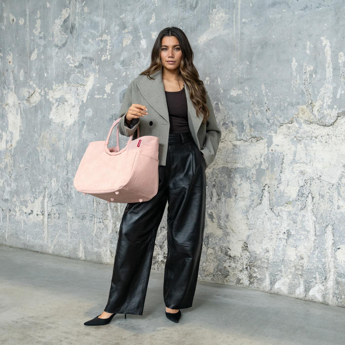 loopshopper L frame cord blush loopshopper L Reisenthel