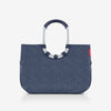 loopshopper L herringbone dark blue loopshopper L Reisenthel