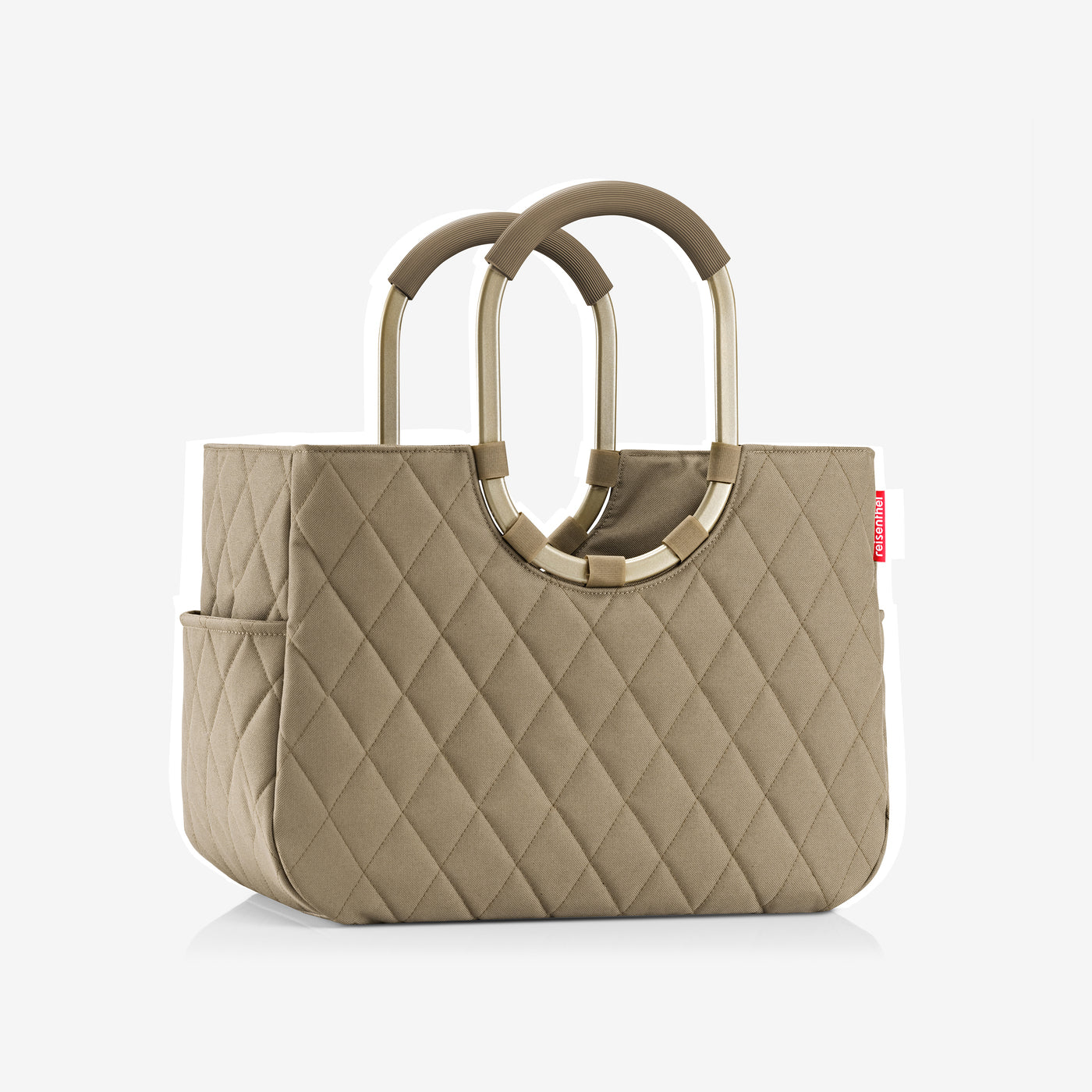 loopshopper L frame rhombus olive loopshopper L Reisenthel
