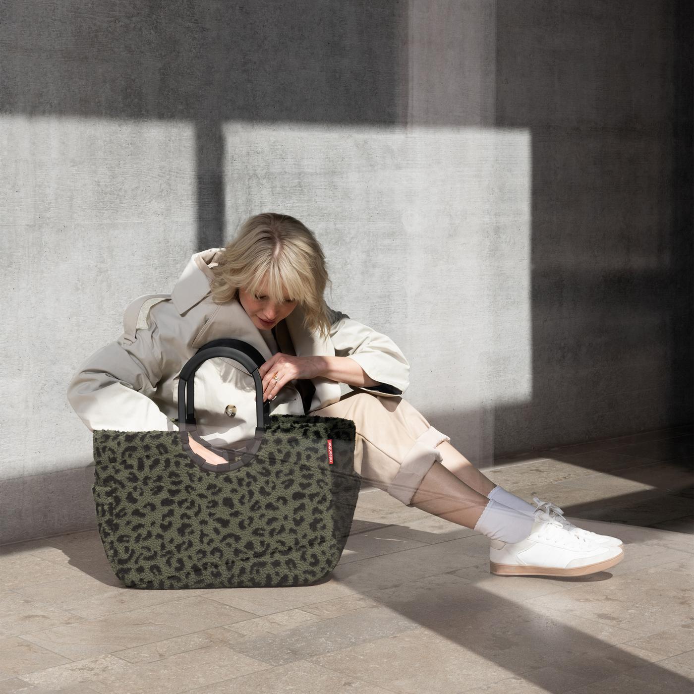 loopshopper L teddy leo olive loopshopper L Reisenthel