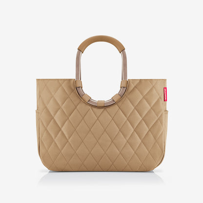 loopshopper L frame rhombus ginger loopshopper L Reisenthel