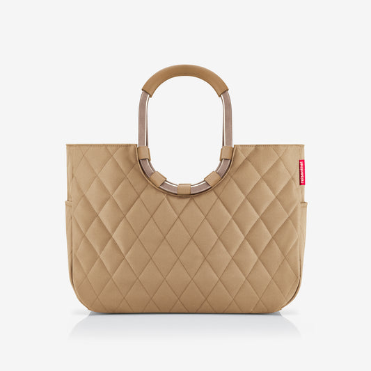 loopshopper L frame rhombus ginger loopshopper L Reisenthel