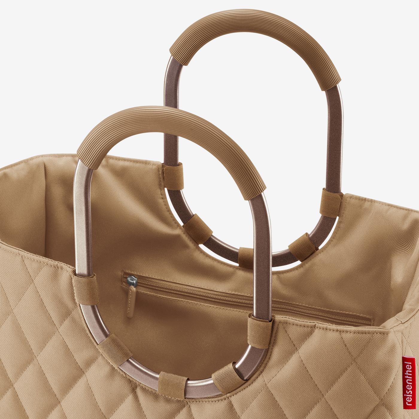 loopshopper L frame rhombus ginger loopshopper L Reisenthel