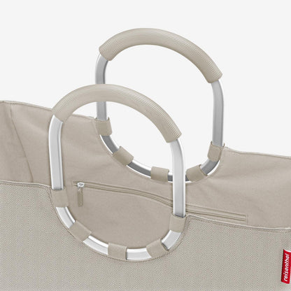 loopshopper L herringbone sand loopshopper L Reisenthel