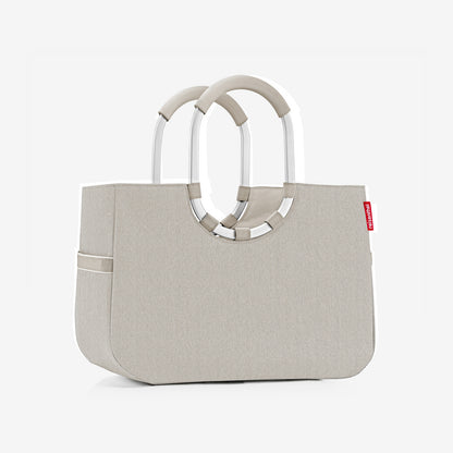 loopshopper L herringbone sand loopshopper L Reisenthel