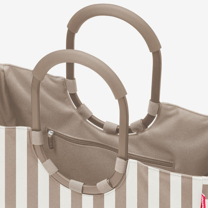 loopshopper L summerstripes coffee loopshopper L Reisenthel
