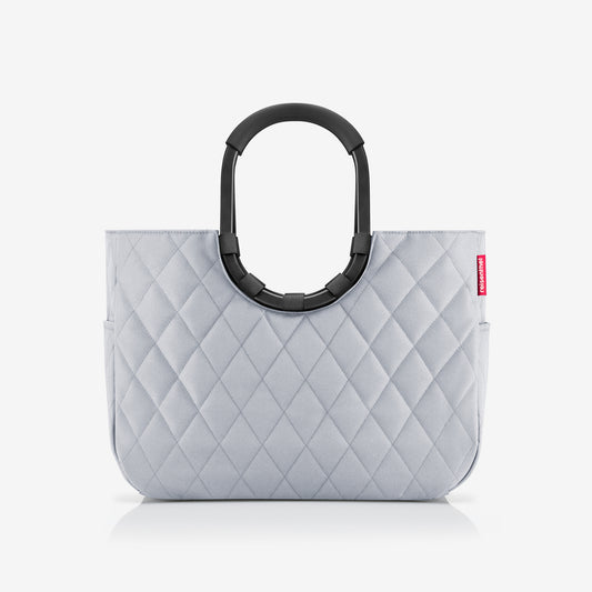 loopshopper L frame rhombus light grey loopshopper L Reisenthel