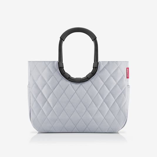 loopshopper L frame rhombus light grey loopshopper L Reisenthel