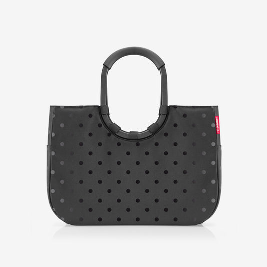 loopshopper L frame glossy dots black loopshopper L Reisenthel