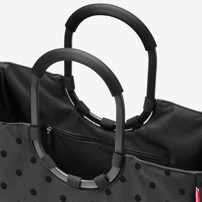 loopshopper L frame glossy dots black loopshopper L Reisenthel