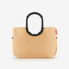 loopshopper L frame raffia black loopshopper L Reisenthel