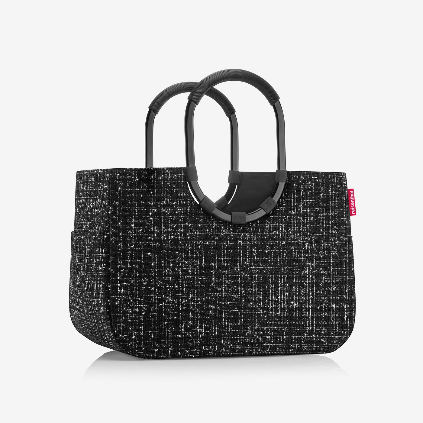 loopshopper L bouclé black loopshopper L Reisenthel