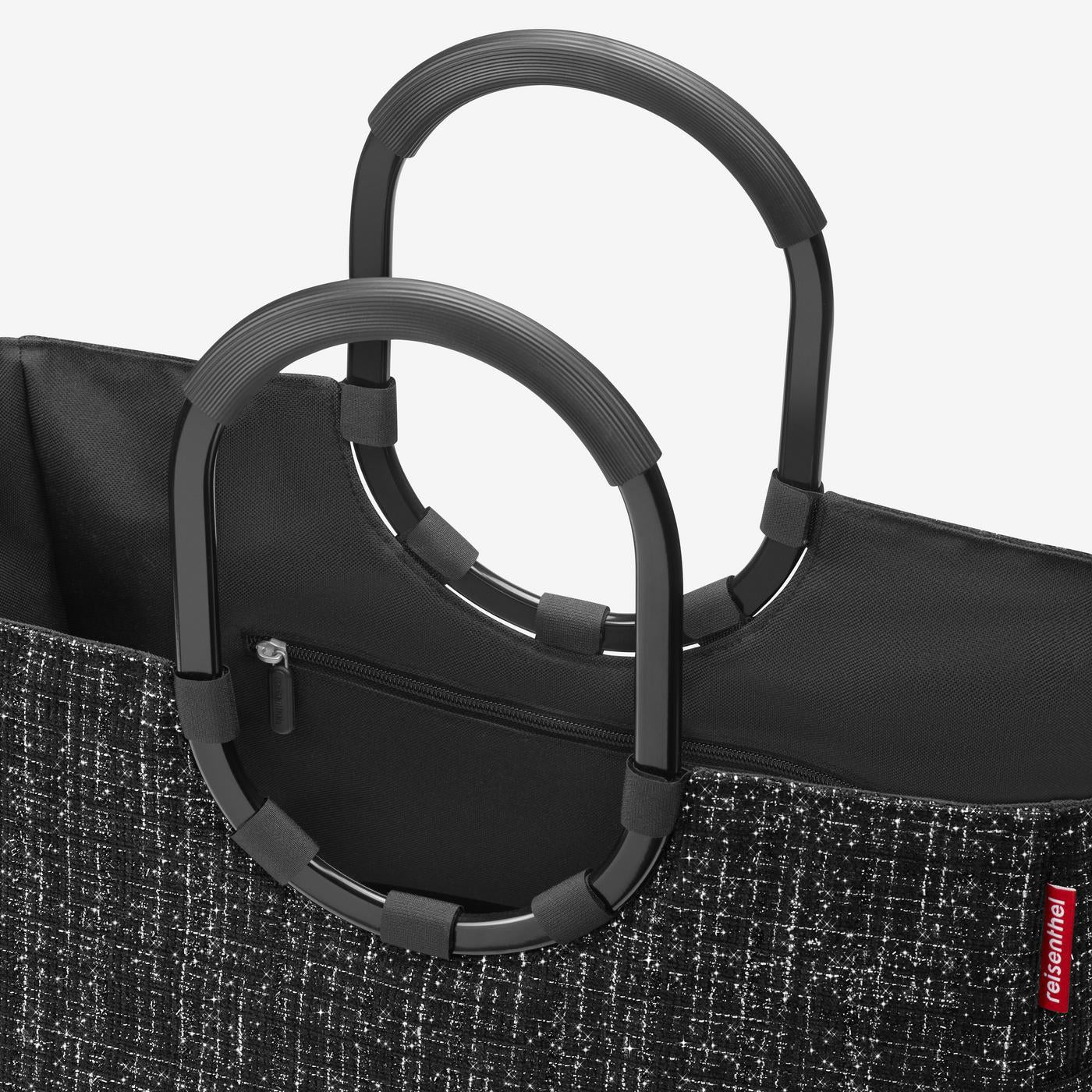 loopshopper L bouclé black loopshopper L Reisenthel