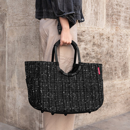 loopshopper L bouclé black loopshopper L Reisenthel