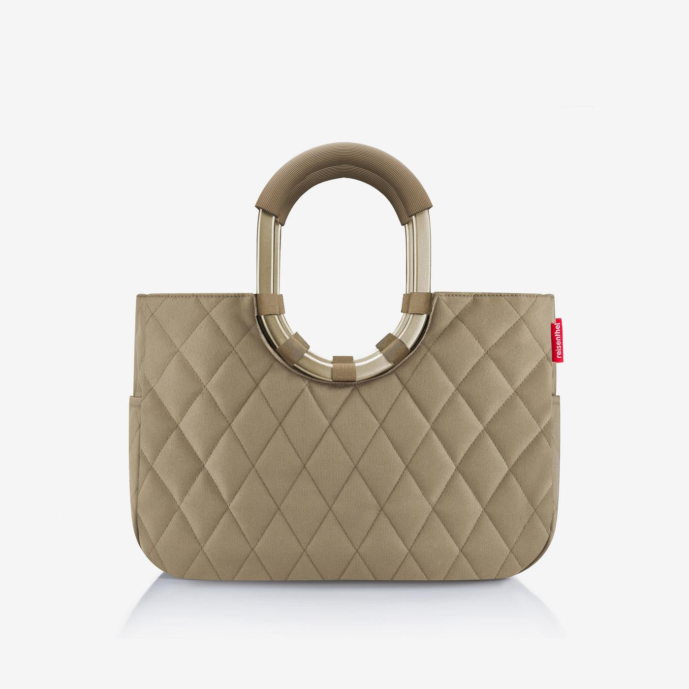 loopshopper M frame rhombus olive loopshopper M Reisenthel