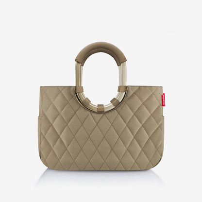loopshopper M frame rhombus olive loopshopper M Reisenthel