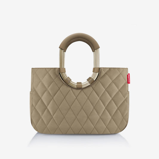 loopshopper M frame rhombus olive loopshopper M Reisenthel