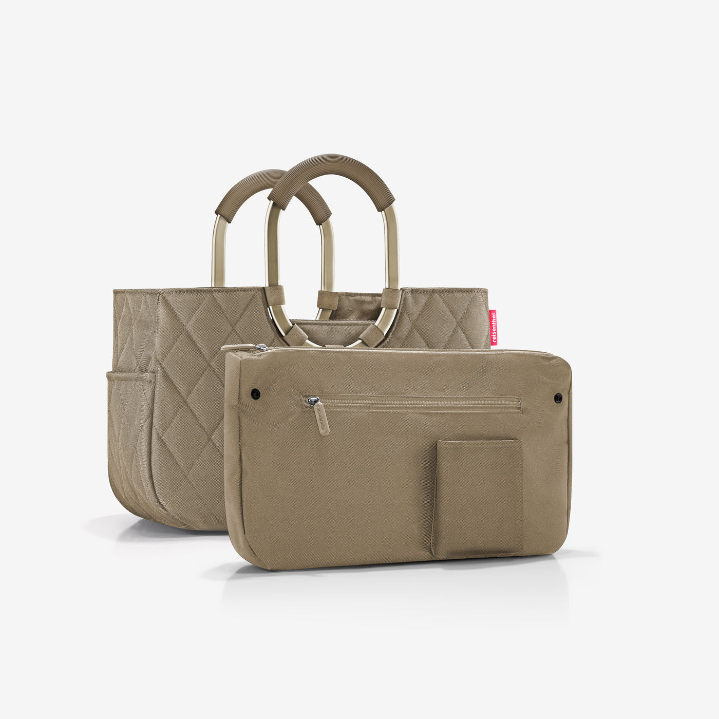 loopshopper M frame rhombus olive loopshopper M Reisenthel