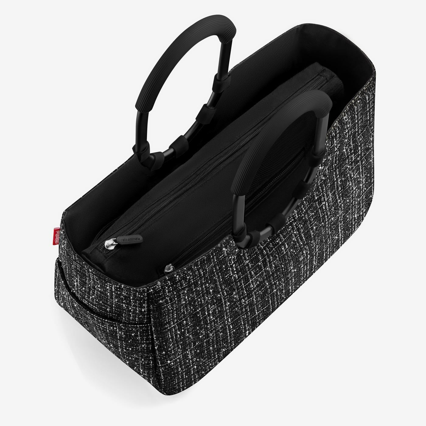 loopshopper M bouclé black loopshopper M Reisenthel