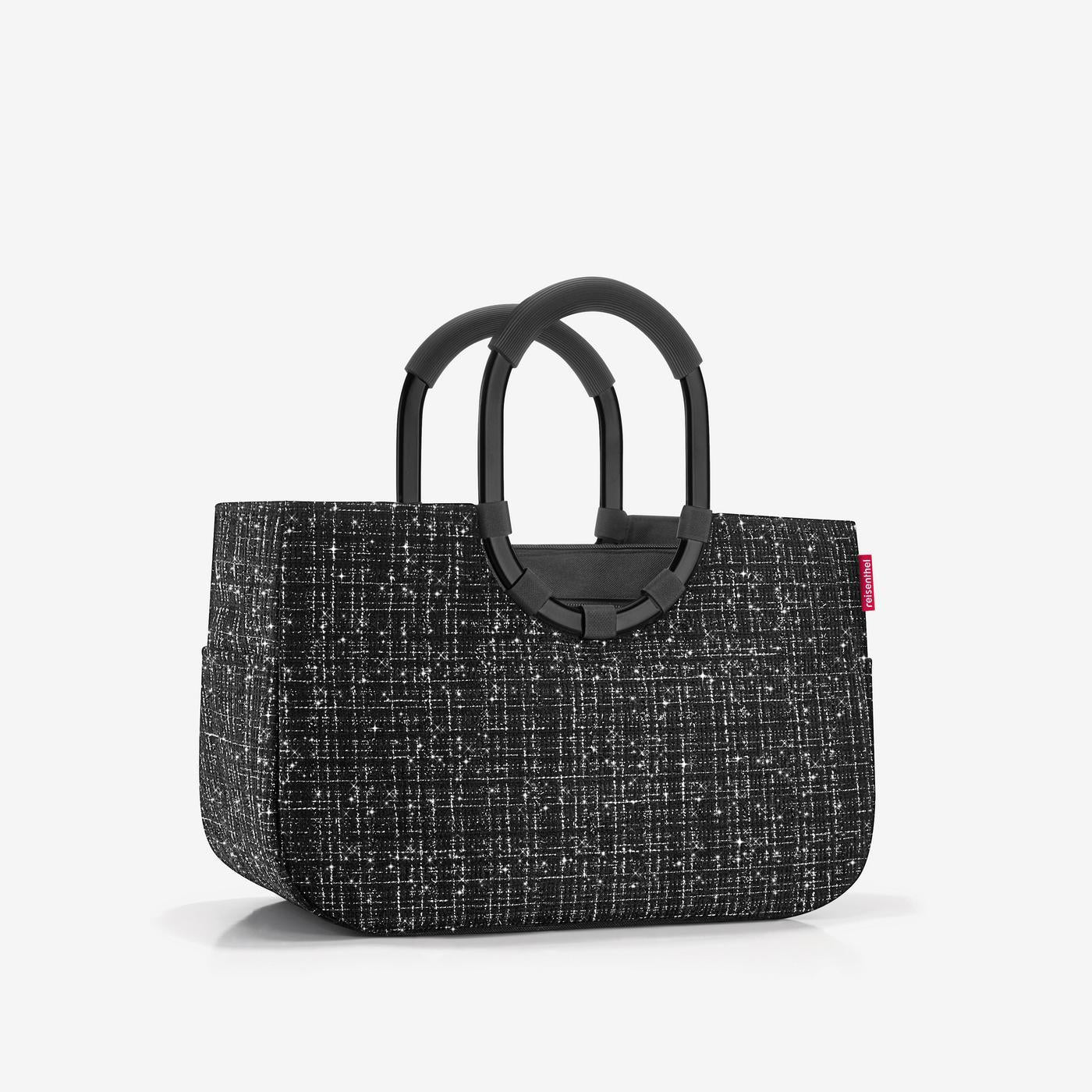 loopshopper M bouclé black loopshopper M Reisenthel