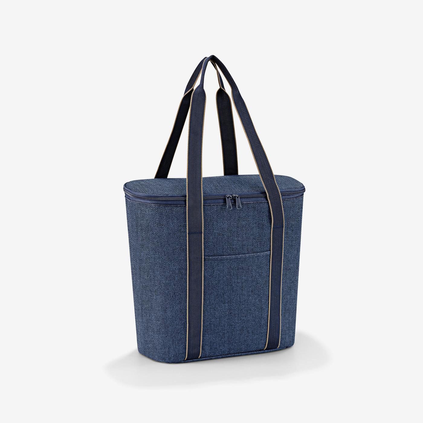 thermoshopper herringbone dark blue thermoshopper Reisenthel