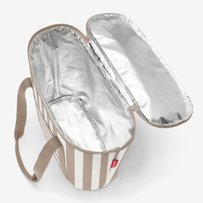 thermoshopper summerstripes coffee thermoshopper Reisenthel