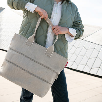 shopper e1 herringbone sand shopper e1 Reisenthel