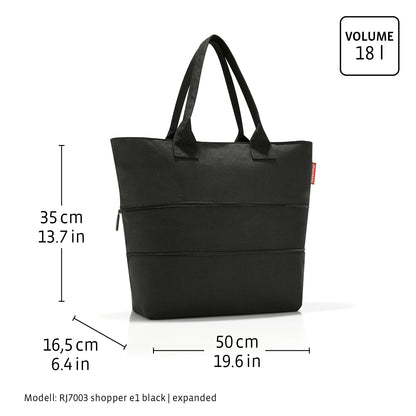 shopper e1 herringbone sand shopper e1 Reisenthel