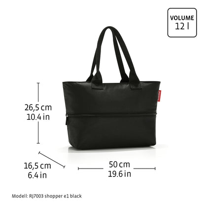 shopper e1 herringbone sand shopper e1 Reisenthel