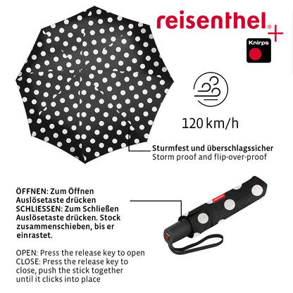 umbrella pocket duomatic dots white umbrella pocket duomatic Reisenthel