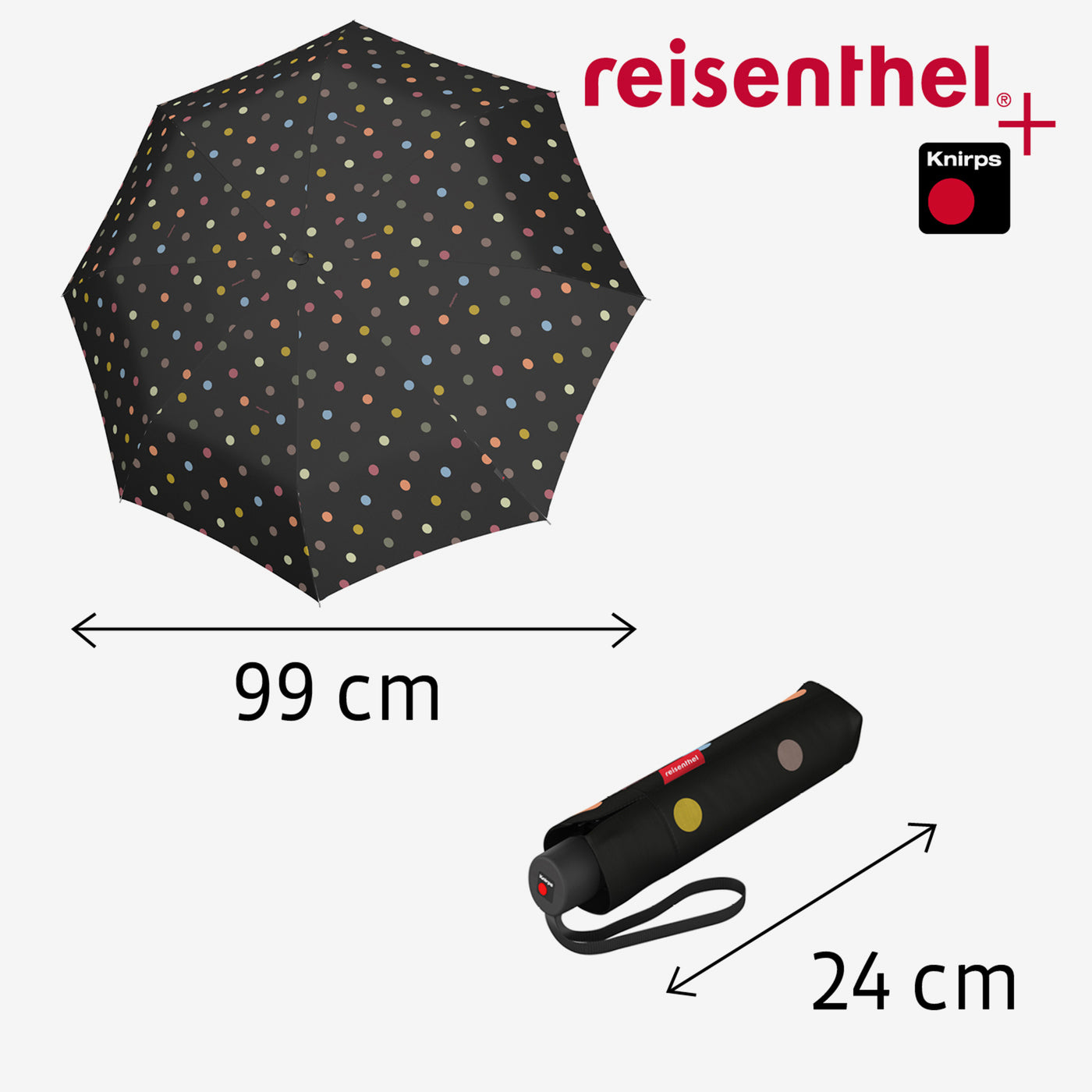 umbrella pocket classic dots umbrella pocket classic Reisenthel