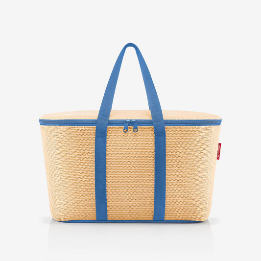coolerbag raffia blue coolerbag Reisenthel