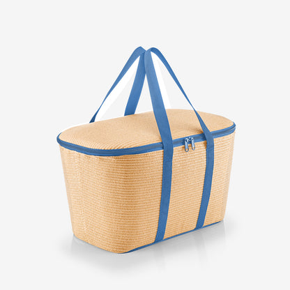 coolerbag raffia blue coolerbag Reisenthel